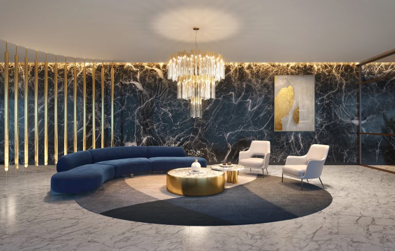 Perspectiva Ilustrada: Lobby Do Alive Home Resort, Vila Prudente