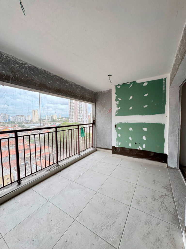 Torre B, Terraço No 4º Pavimento Do Alive Home Resort Em Construção, Foto Da Obra De Setembro De 2026